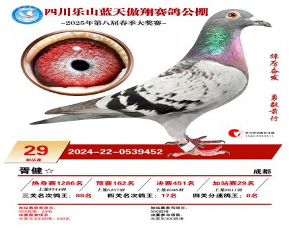 四川藍天傲翔加站賽29名
