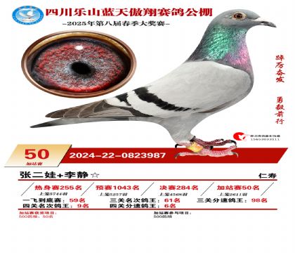四川藍天傲翔加站賽50名