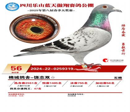 四川藍天傲翔加站賽56名