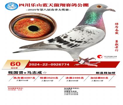 四川藍天傲翔加站賽60名