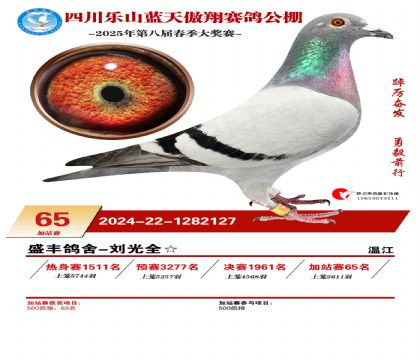四川藍天傲翔加站賽65名