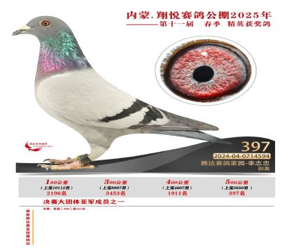 內(nèi)蒙古翔悅決賽397名