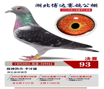 博達春棚決賽93名