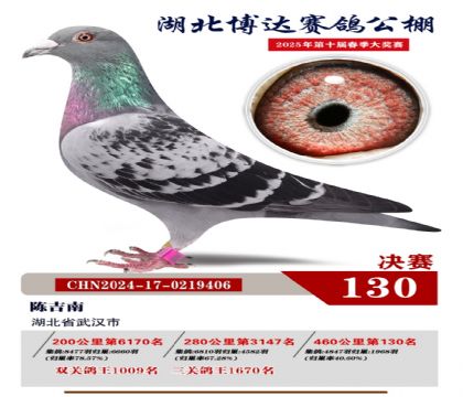 博達(dá)春棚決賽130名