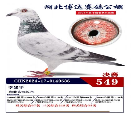 博達春棚決賽549名