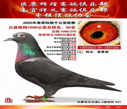 三縣聯(lián)翔千公里30名