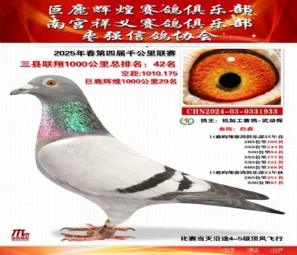三縣聯(lián)翔千公里42名