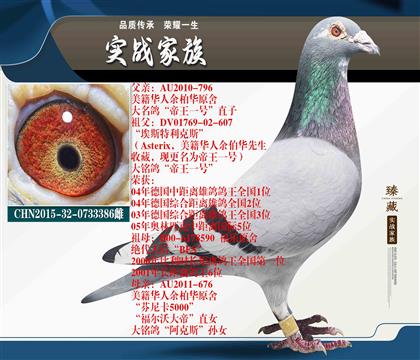 余柏華“帝王一號(hào)X芬尼卡5000阿斯克”