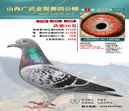 廣武金翼決賽36名