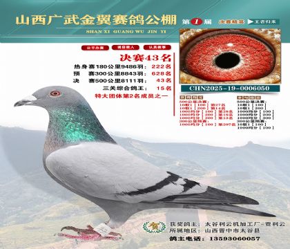 廣武金翼決賽43名