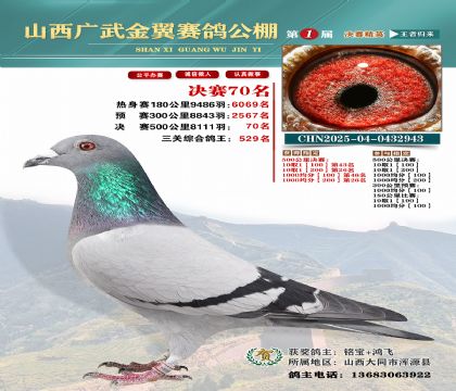 廣武金翼決賽70名