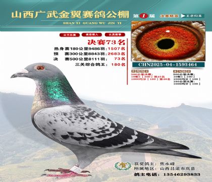 廣武金翼決賽73名