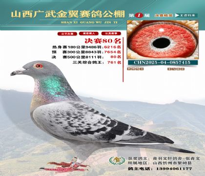 廣武金翼決賽80名