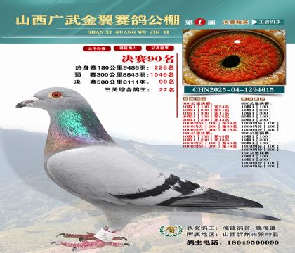 廣武金翼決賽90名