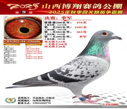 山西博翔决赛季军