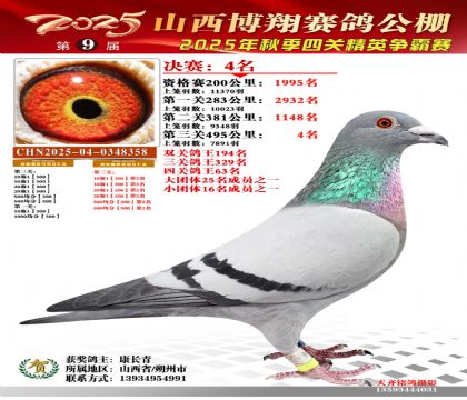 山西博翔决赛4名