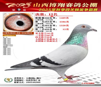 山西博翔决赛12名