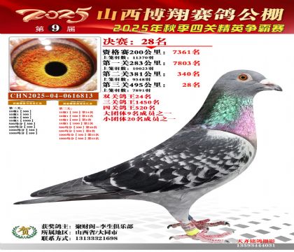 山西博翔决赛28名