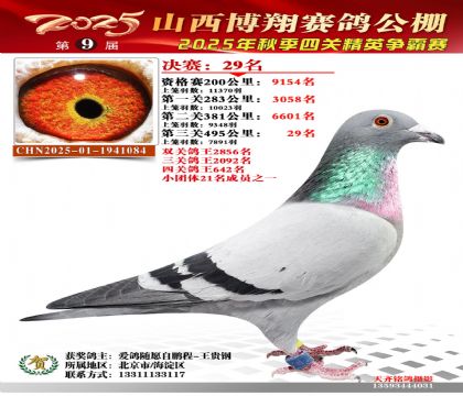 山西博翔决赛29名