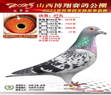 山西博翔决赛37名