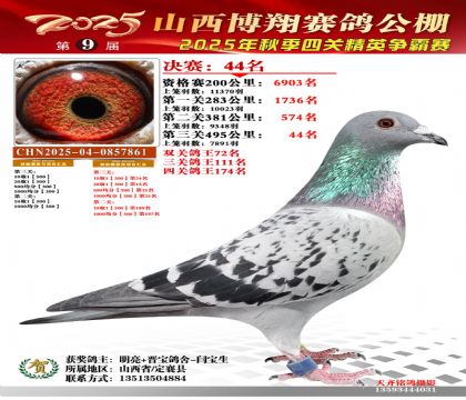 山西博翔决赛44名