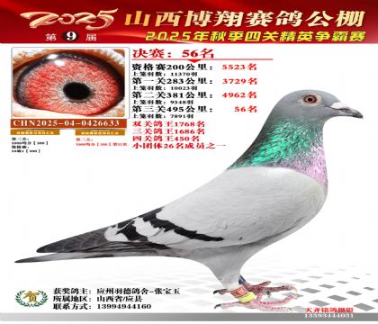 山西博翔决赛56名