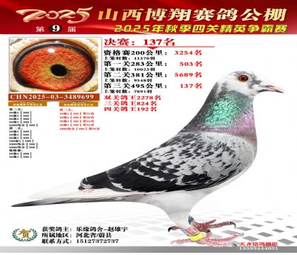 山西博翔决赛137名