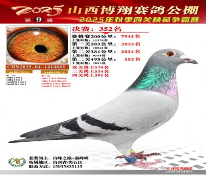 山西博翔决赛352名