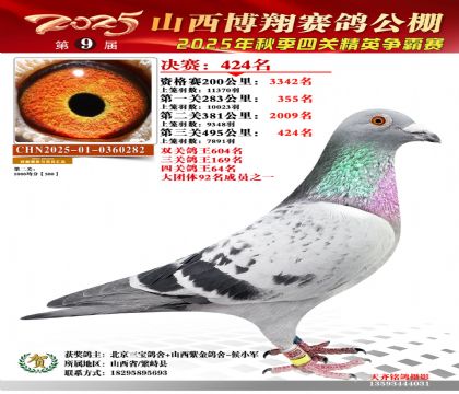 山西博翔决赛424名