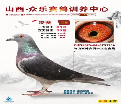 山西眾樂決賽亞軍