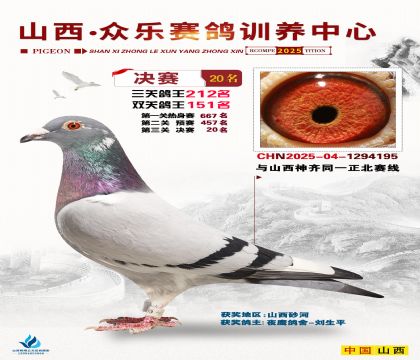 山西眾樂決賽20名