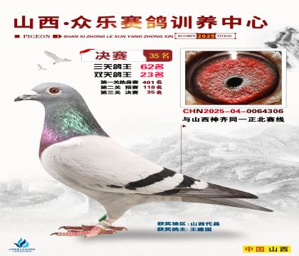 山西眾樂決賽35名