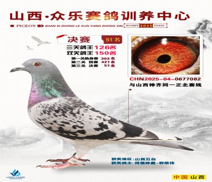 山西眾樂決賽51名