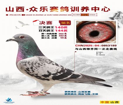 山西眾樂決賽56名