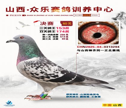 山西眾樂決賽60名