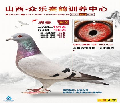 山西眾樂決賽64名