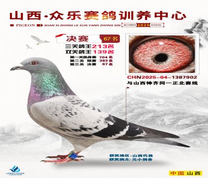 山西眾樂決賽67名