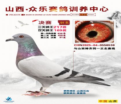 山西眾樂決賽91名