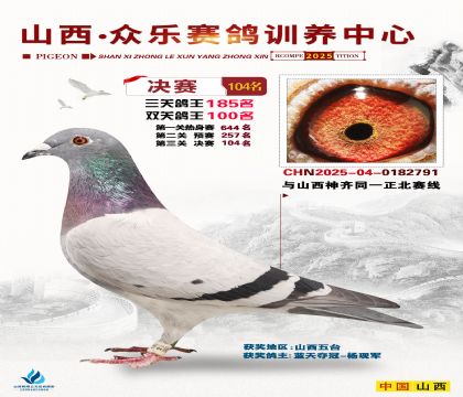 山西眾樂(lè)決賽104名