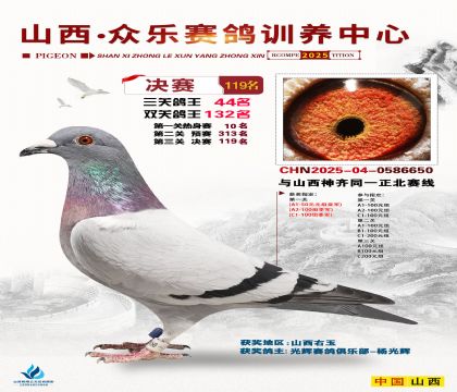 山西眾樂(lè)決賽119名