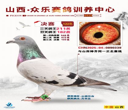 山西眾樂(lè)決賽122名