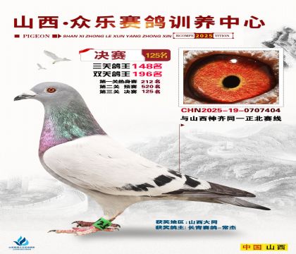 山西眾樂(lè)決賽125名