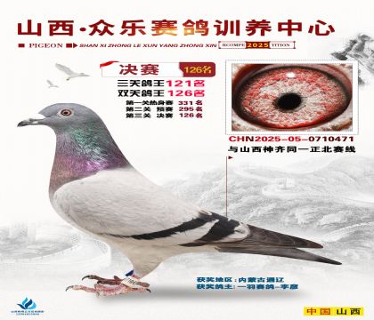 山西眾樂(lè)決賽126名