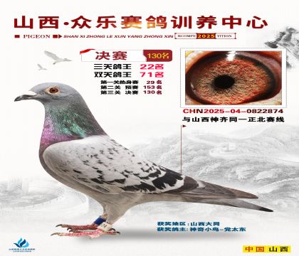 山西眾樂(lè)決賽130名