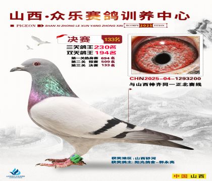 山西眾樂(lè)決賽133名