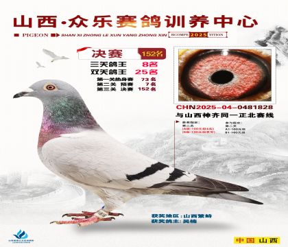 山西眾樂(lè)決賽152名