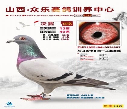 山西眾樂(lè)決賽154名