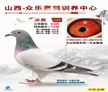 山西眾樂(lè)決賽156名