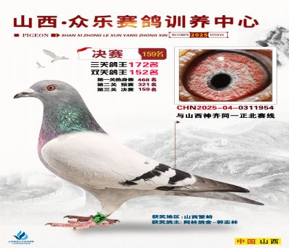 山西眾樂(lè)決賽159名