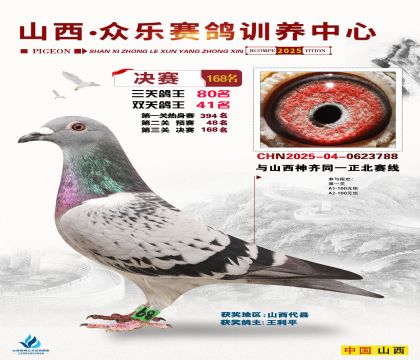 山西眾樂(lè)決賽168名